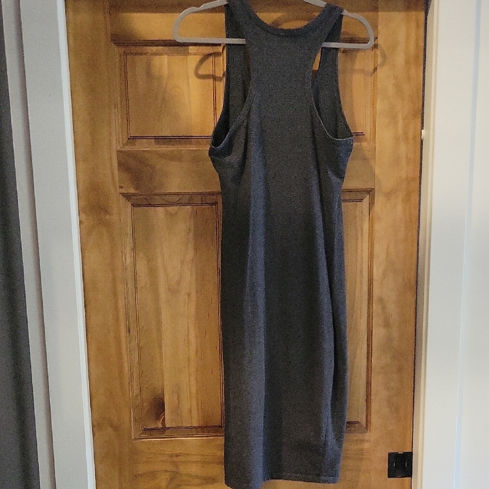LaClef Gray Midi Tank Dress - Picture 4 of 4